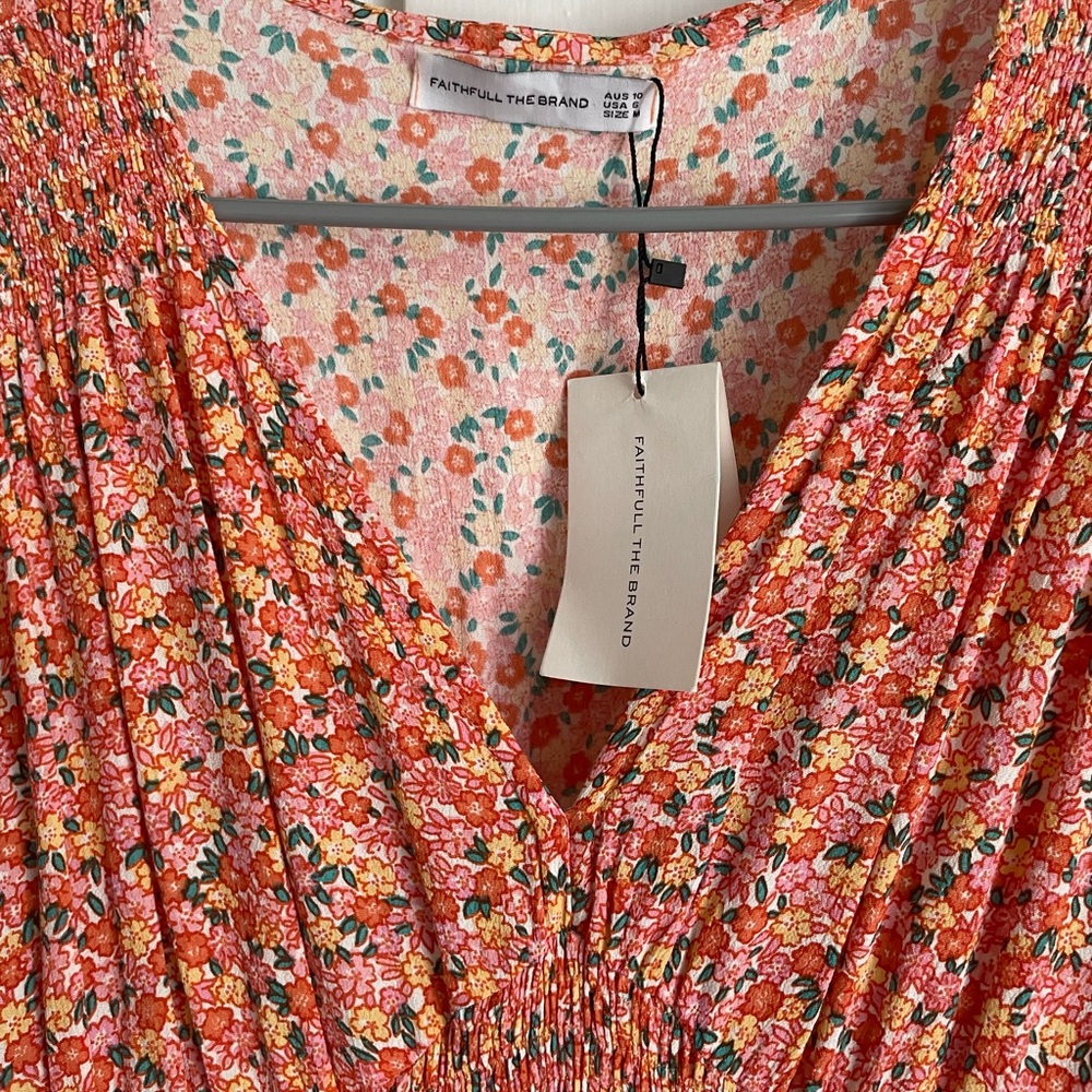 Faithful the Brand floral print mini dress - Picture 2 of 5